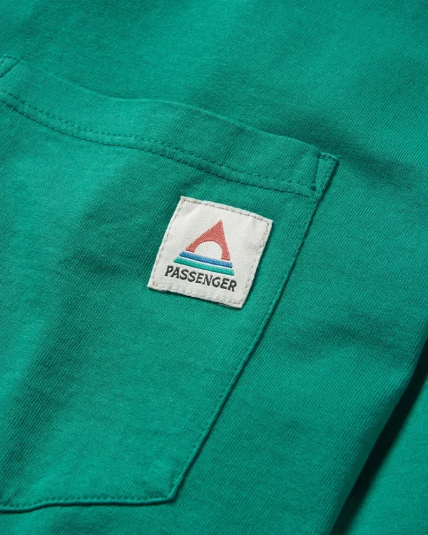 Fashion Passenger Heritage Recycled Relaxed Fit LS T-Shirt Forest Green