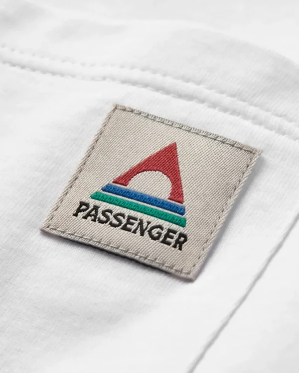 Cheap Passenger Heritage Recycled Relaxed Fit T-Shirt White