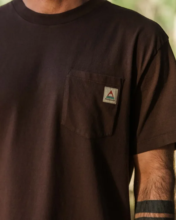 Best Passenger Heritage Recycled Relaxed Fit T-Shirt Java