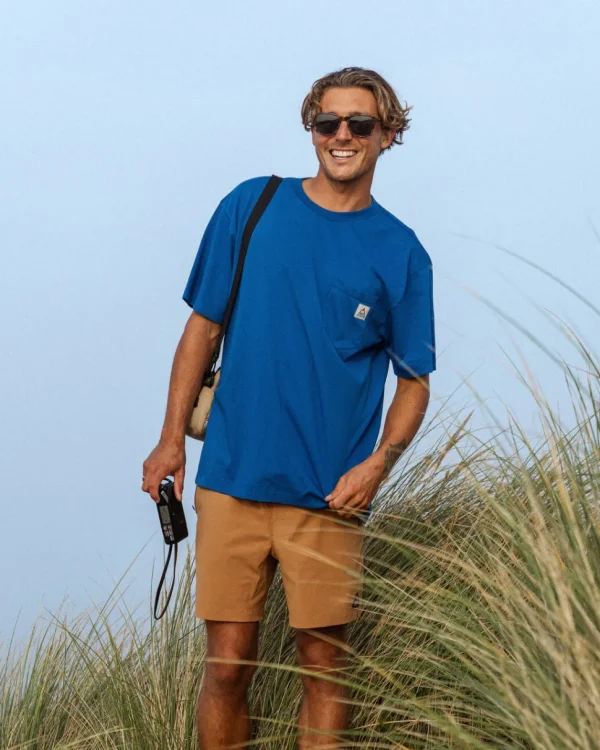 Best Sale Floris van Bommel Heritage Recycled Relaxed Fit T-Shirt True Blue