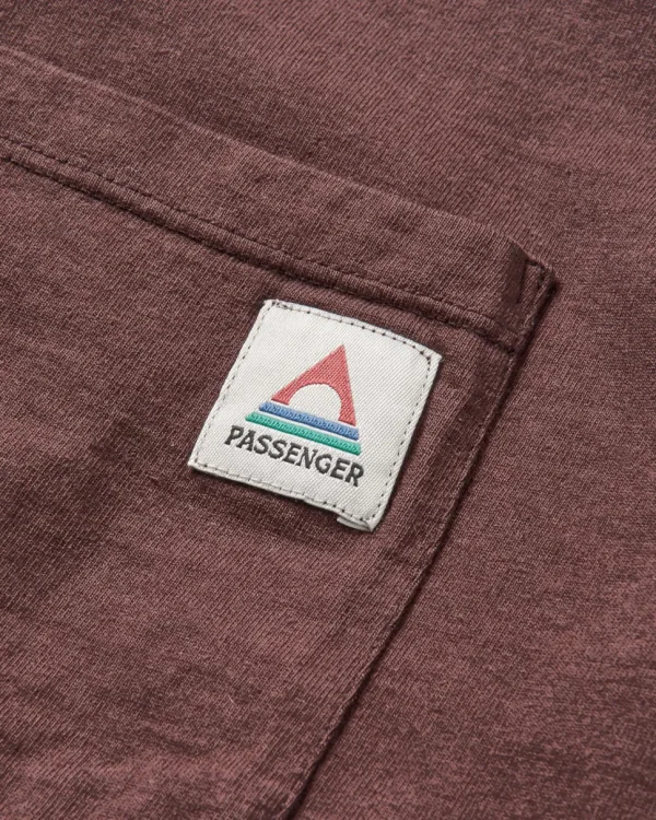 Best Passenger Heritage Recycled Relaxed Fit T-Shirt Java