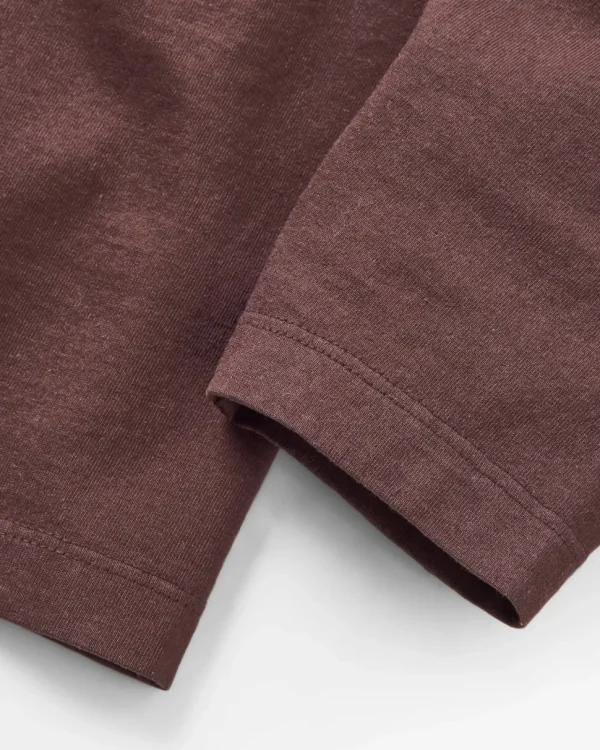 Sale Passenger Heritage Recycled Relaxed Fit LS T-Shirt Java
