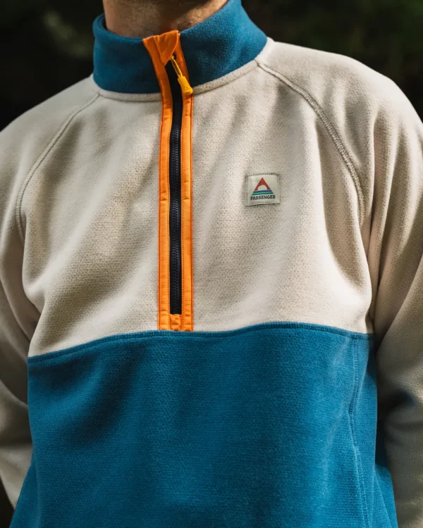 Hot Floris van Bommel Highland Recycled Polartec® Fleece Corsair/ Vintage White