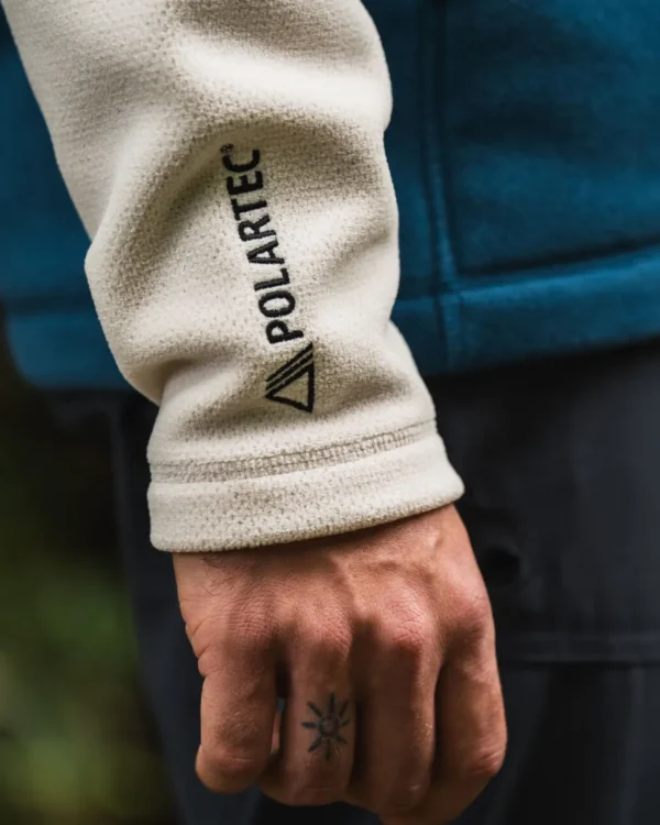 Hot Floris van Bommel Highland Recycled Polartec® Fleece Corsair/ Vintage White