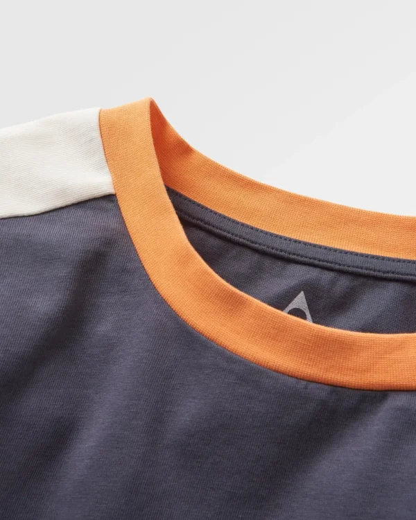 Shop Passenger Hilltop Organic Cotton LS T-Shirt Charcoal
