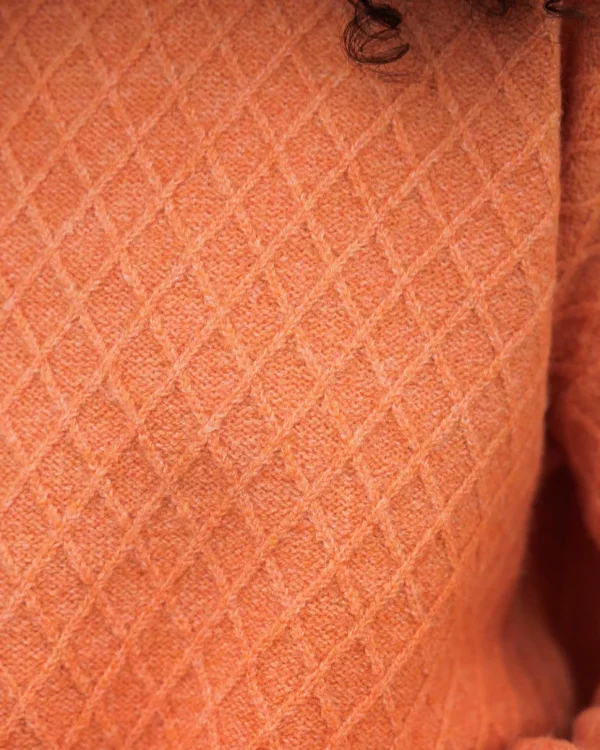 Outlet Passenger Hinterland Recycled Knitted Jumper Apricot