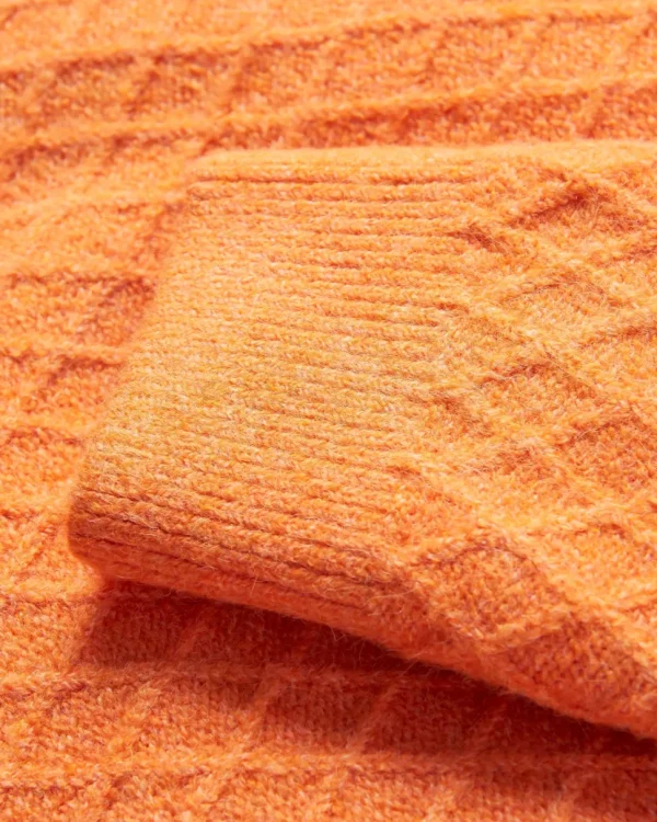Outlet Passenger Hinterland Recycled Knitted Jumper Apricot