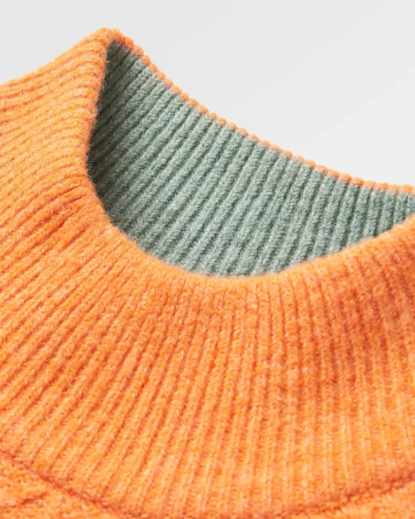 Outlet Passenger Hinterland Recycled Knitted Jumper Apricot