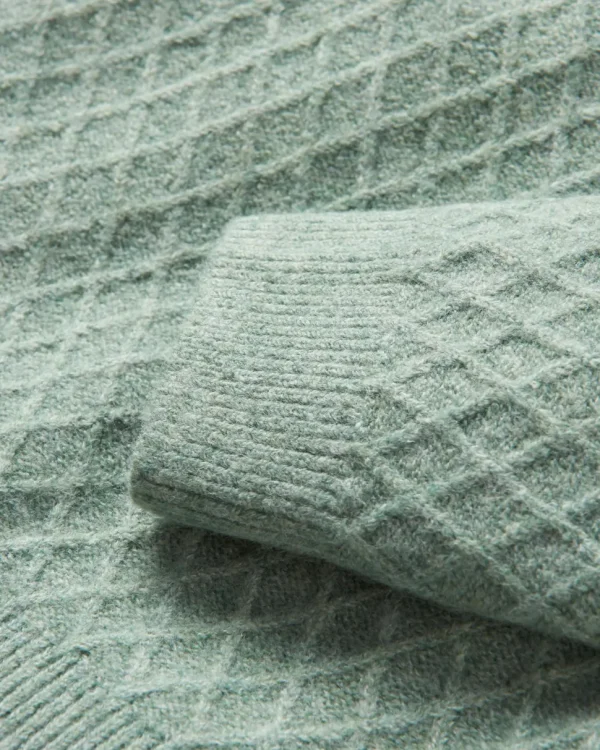 Flash Sale Passenger Hinterland Recycled Knitted Jumper Pistachio