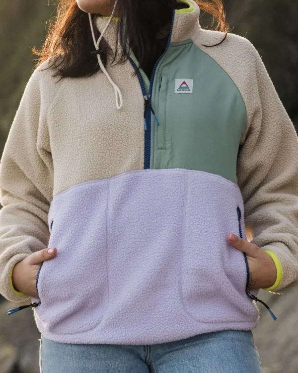 Fashion Passenger Home 2.0 Recycled Sherpa Fleece Lilac Mist
