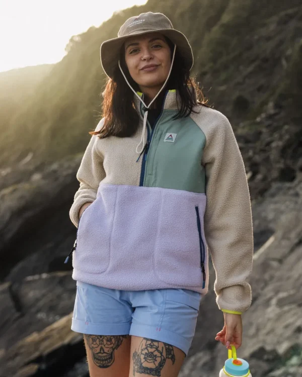Fashion Passenger Home 2.0 Recycled Sherpa Fleece Lilac Mist