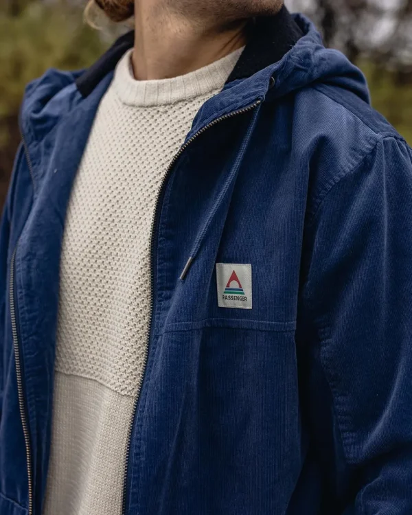 Outlet Floris van Bommel Horizon Cord Jacket Dark Denim