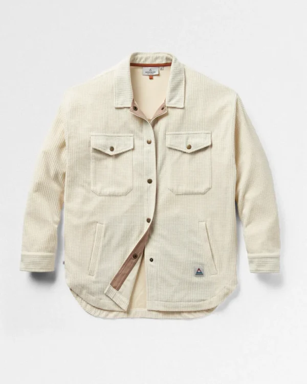 Fashion Passenger Iguazu Grid Polar Fleece Shirt Birch