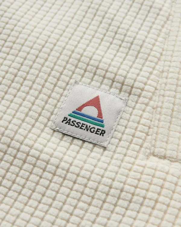Fashion Passenger Iguazu Grid Polar Fleece Shirt Birch