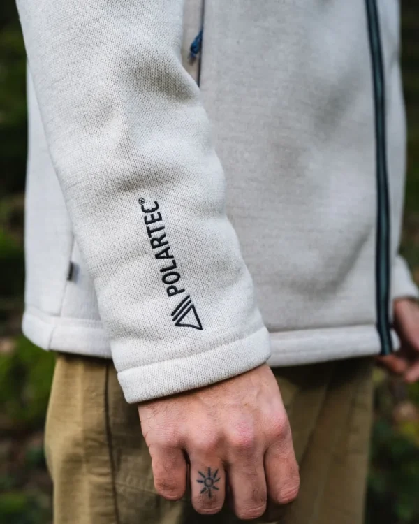 Online Passenger Incline Recycled Polartec® Fleece Vintage White
