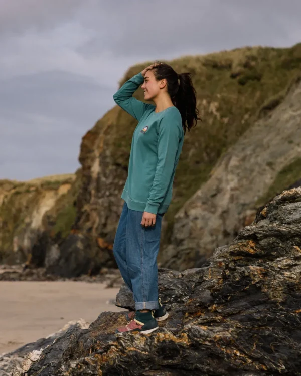 Best Sale Passenger Journal Sweatshirt Blue Sea