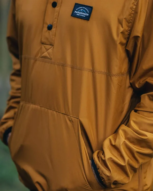 Sale Floris van Bommel Journey Recycled Reversible Jacket Golden Brown