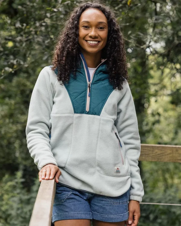 Discount Passenger Juana Recycled Polar Hooded Fleece Surf Spray