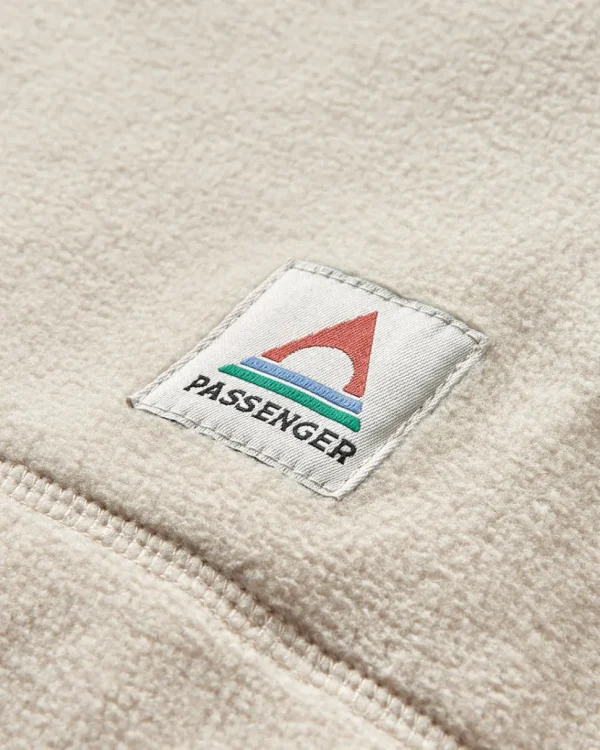 Best Sale Passenger Juana Recycled Polar Hooded Fleece Oatmeal