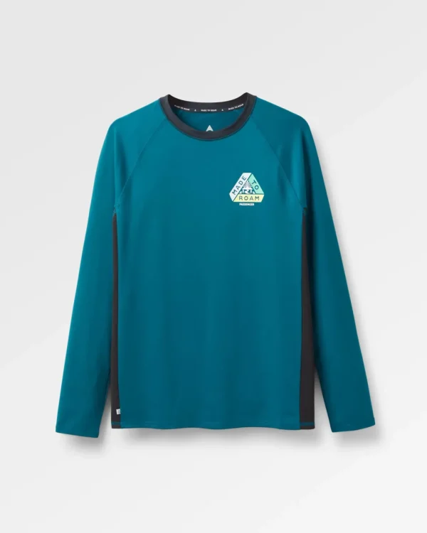 Fashion Passenger Lakeside Recycled Active T-Shirt Tidal Blue
