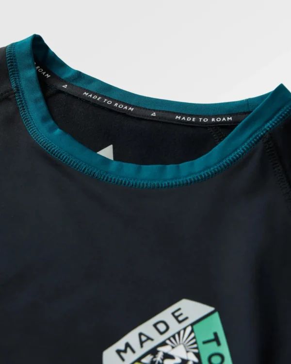 Online Passenger Lakeside Recycled Active T-Shirt Black