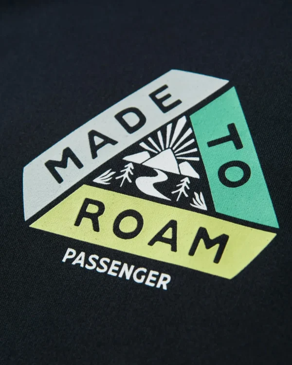 Online Passenger Lakeside Recycled Active T-Shirt Black