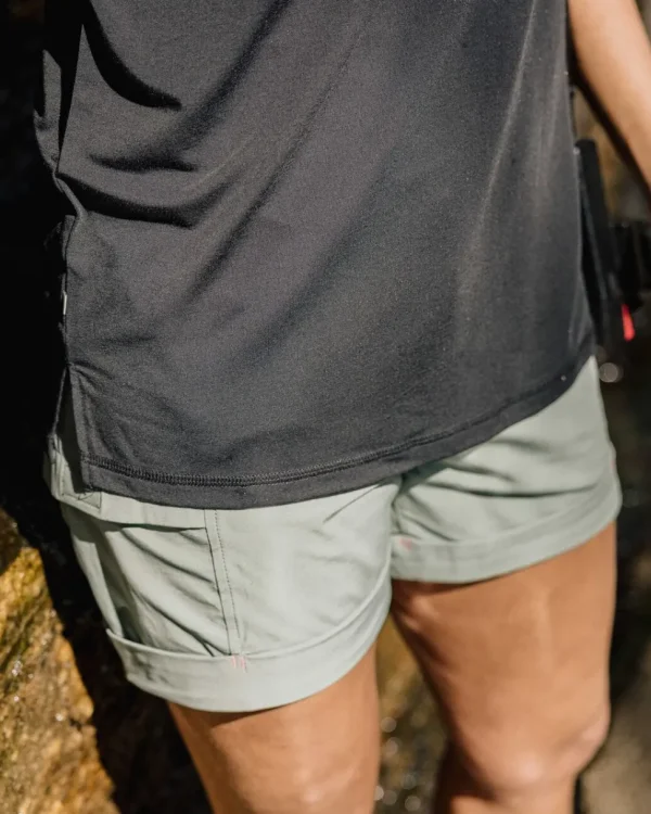 Sale Passenger Laura Fixed Waist Short Pistachio