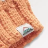 Online Passenger Lily Recycled Fleece Lined Fingerless Mittens Apricot