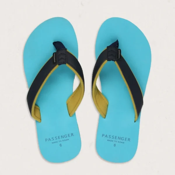 Discount Passenger Lima Flip Flop Pastel Turquoise