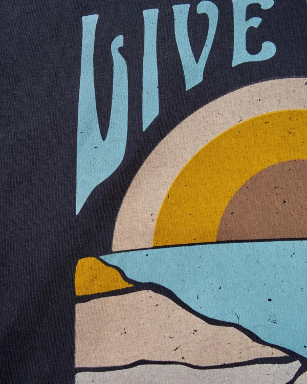 Online Passenger Live Wild Recycled Cotton T-Shirt Black
