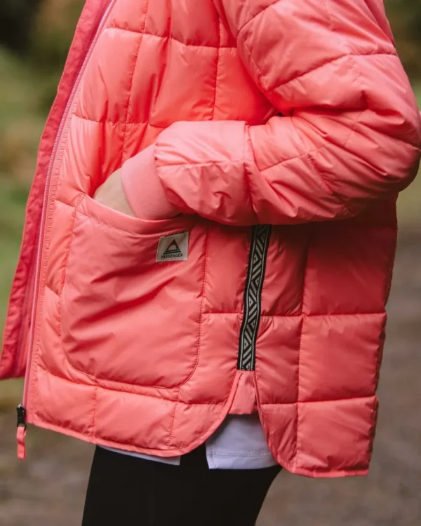 Flash Sale Passenger Lorelei Oversized Insulated Jacket Shell Pink