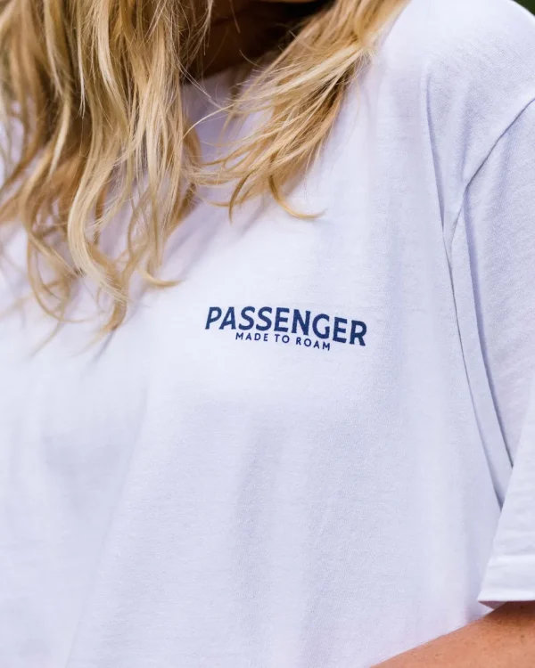 Shop Passenger Love The Wild Recycled Cotton T-Shirt White