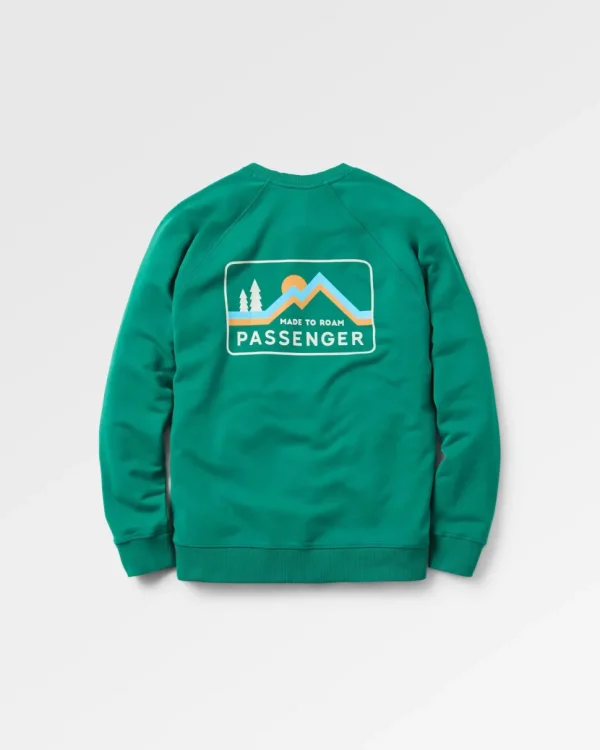 Hot Passenger Made To Roam Sweatshirt Forest Green