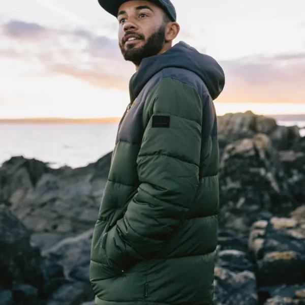 Hot Floris van Bommel Manitoba Recycled Jacket Fir Tree