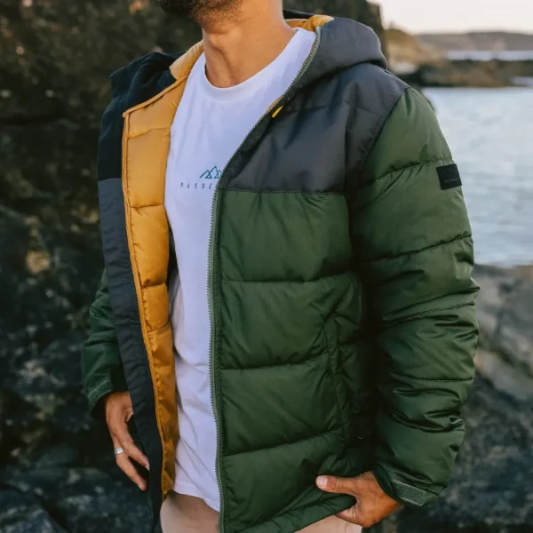Hot Floris van Bommel Manitoba Recycled Jacket Fir Tree