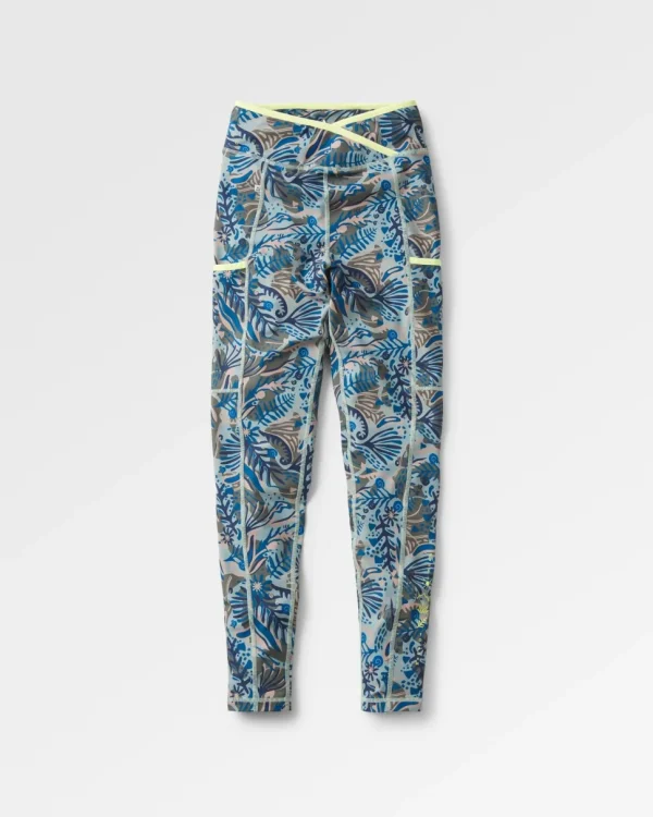 Online Passenger Mantra Recycled Leggings Abstract Seaweed Pistachio