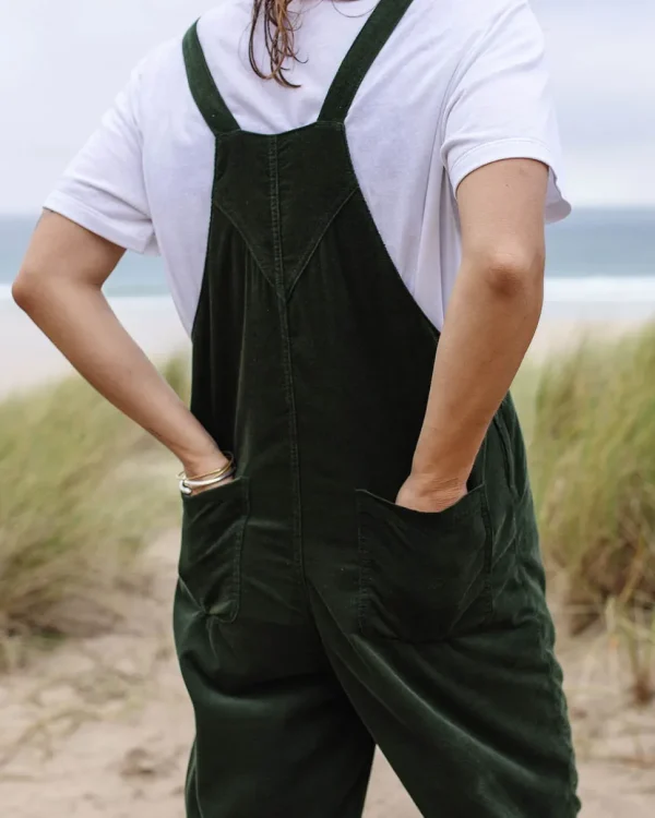 Fashion Passenger Meadows Cord Dungarees Fir Tree