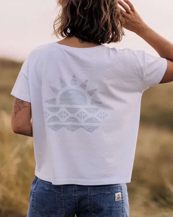 Shop Passenger Mindful Recycled Cotton T-Shirt Pale Blue
