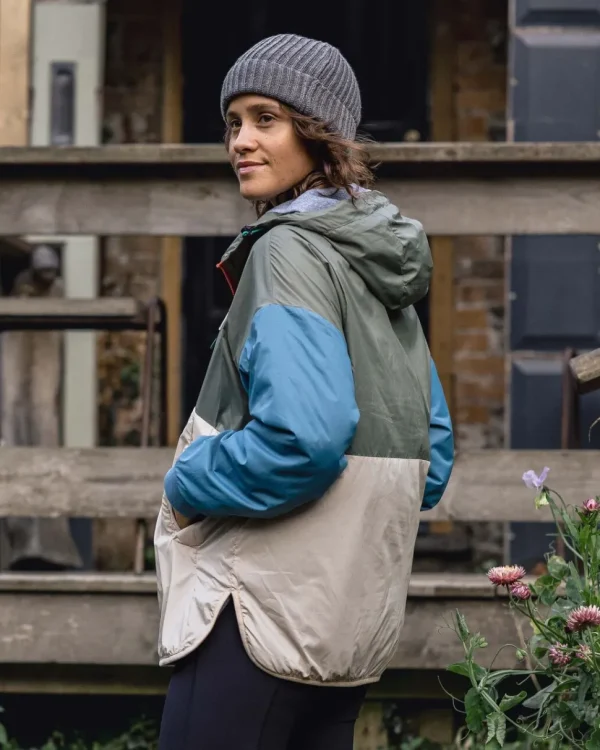 Discount Passenger Moonlight Recycled Insulated Smock Dusty Olive