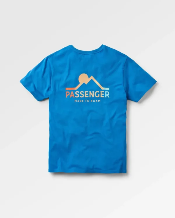 New Passenger MTR Recycled Cotton T-Shirt Soft Cobalt
