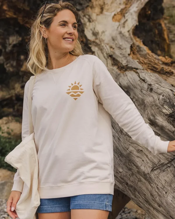 Store Passenger Mystic Recycled Cotton Sweatshirt Birch