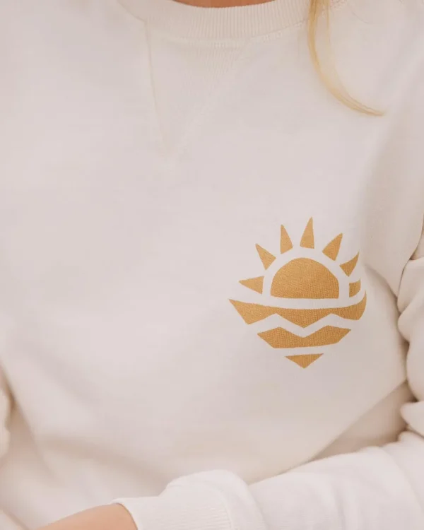 Store Passenger Mystic Recycled Cotton Sweatshirt Birch