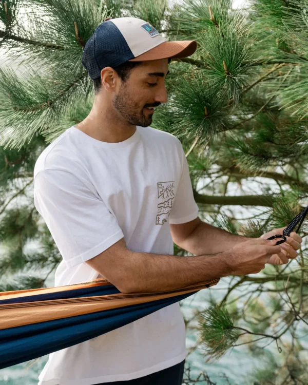 Shop Passenger Nature Recycled Cotton T-Shirt White