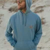 Fashion Passenger Oar Recycled Cotton Hoodie Provincial Blue