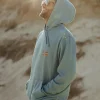 Fashion Passenger Oar Recycled Cotton Hoodie Provincial Blue