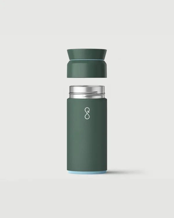 Cheap Floris van Bommel Ocean Bottle Brew Flask 350ml Passenger Forest Green