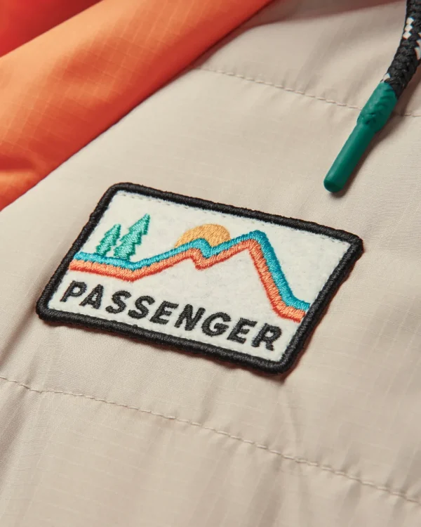 Sale Passenger Ocean Recycled Insulated 1/2 Zip Jacket Feather