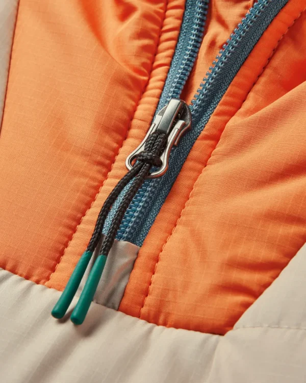 Sale Passenger Ocean Recycled Insulated 1/2 Zip Jacket Feather