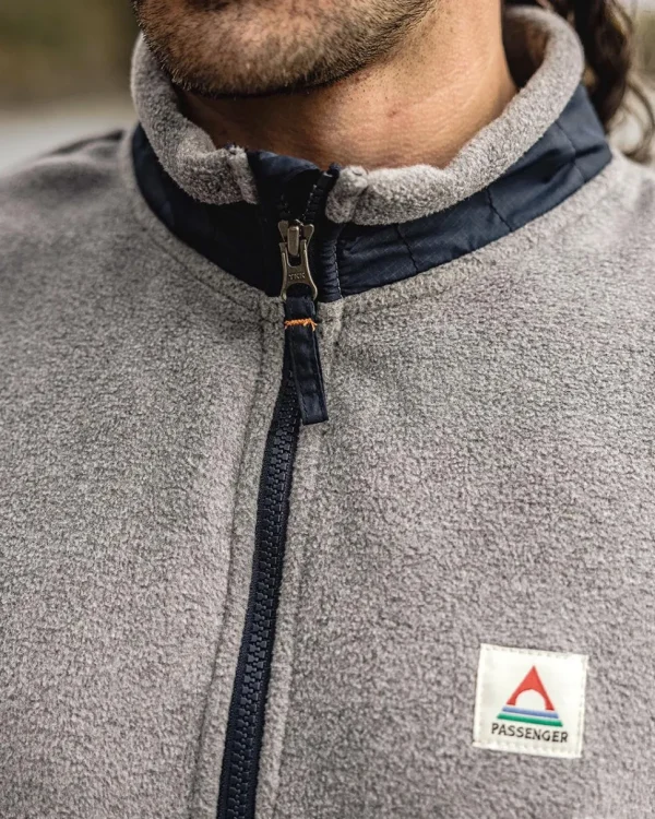 Sale Passenger Oceanside Recycled Polar Fleece Grey Marl
