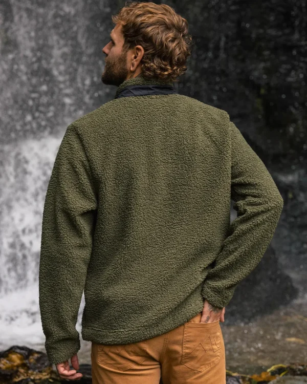 Best Sale Passenger Oceanside Recycled Polar-Lined Sherpa Fleece Khaki